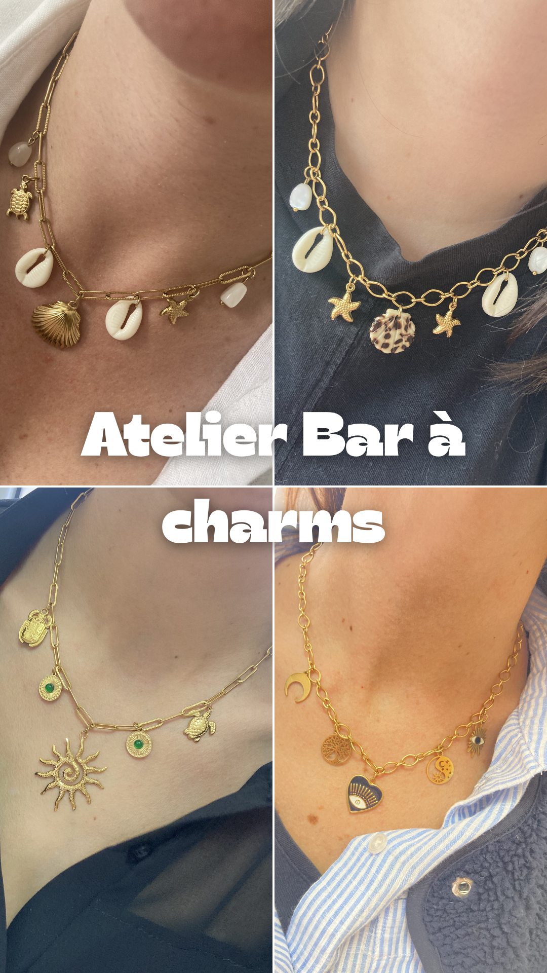 Atelier Collier ou Bracelet Charms à Nancy