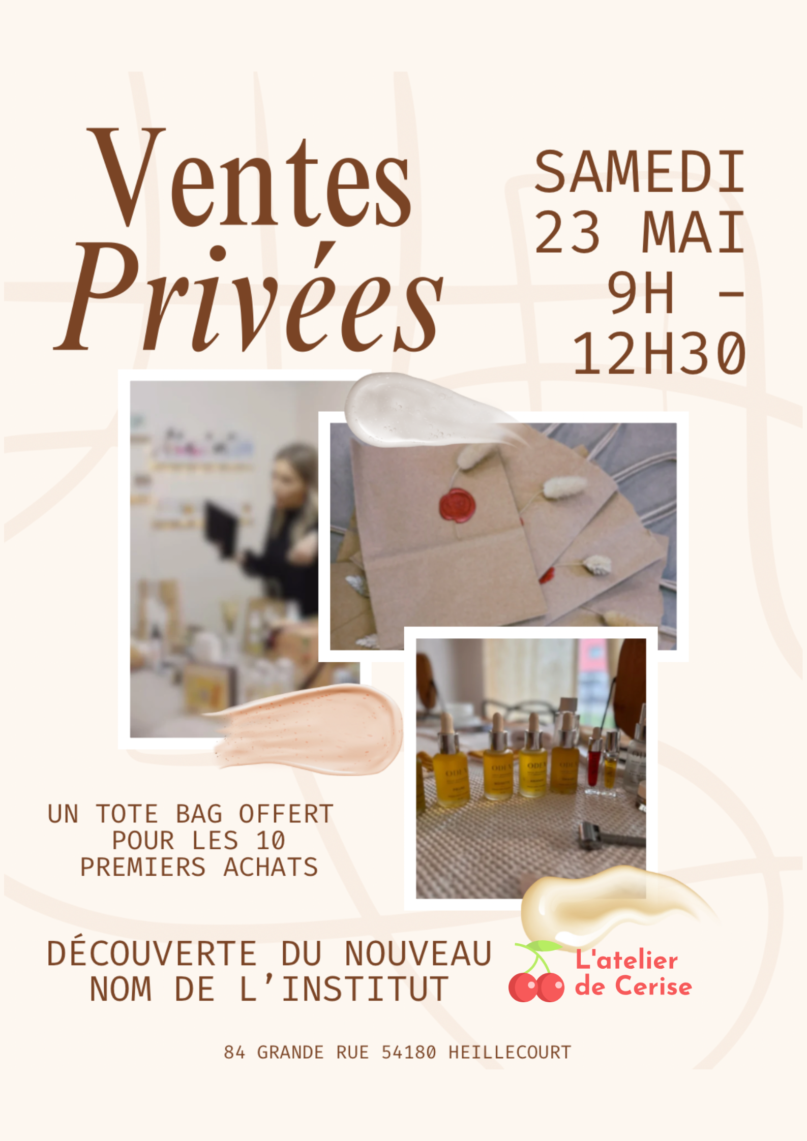 Vente spéciale fête des mères